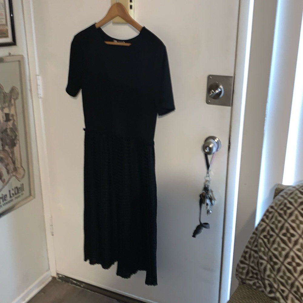 Zara black dress
